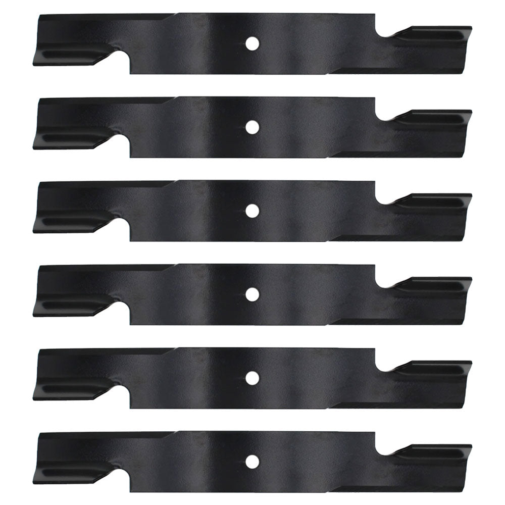 6 91-628 High Lift Blades for Scag Turf Tiger Cheetah 61" Cut Deck 482879 482881