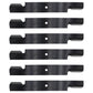 Qty 6: High Lift Mower Blade Fits Scag Replaces 481708