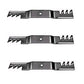 3 Copperhead Mulching Mower Blades Fits Toro 54-0010 & 54-0010-03 44" ZTR