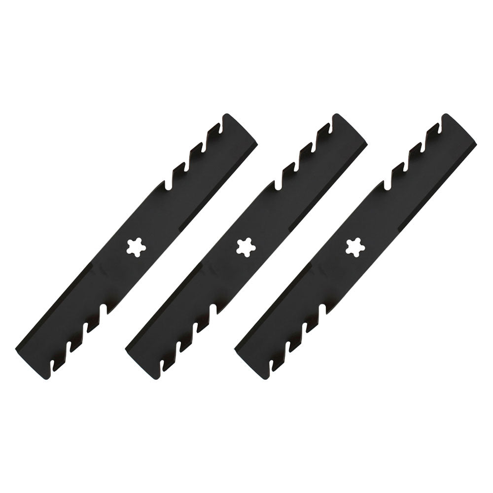 3 Pack 595-087 Mulcher Blade Fits Husqvarna 539113425 48 EZ