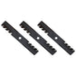 Qty 3: Mulching Blade
 Fits Poulan Replaces 539113425