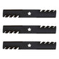 Qty 3: Mulching Blade
 Fits Poulan Replaces 539113425