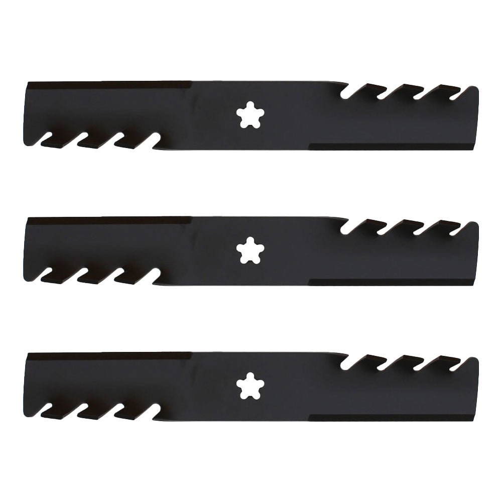 Qty 3: Mulching Blade
 Fits Yazoo/Kees Replaces 539 113425