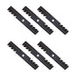 Qty 6: Toothed Mulching Blade Fits Yazoo/Kees Replaces 539 113425