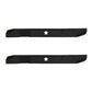 (2) 3 in 1 Mower Blades Fits Husqvarna Riding Mowers 42" Decks Repl. 532139775
