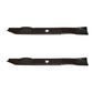 2 Mulching Blades 42" Fits Craftsman Fits Husqvarna Fits Poulan 134149 138971