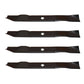 Qty 4: Mower Blades
 Fits Craftsman Replaces 24652
