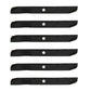 (6) 3 in 1 Lawn Mower Blades Fits Poulan Riding Mowers 42" Decks Repl. 532139775