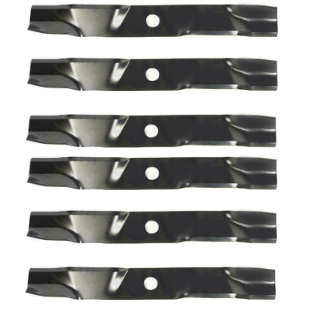 (6) 18" X 15/16" Mulch Blades Fits Exmark Models 103-6392 3 Blades for 52" Cut