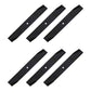 (6) Mower Deck Blades Fits Grasshopper 52'' Deck 124 125 126 220 223 225 227
