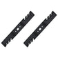 Qty 2: Toothed Mower Blade Fits Cub Cadet Replaces 742-04154