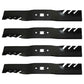 Set of (4) 17-7/8" Mulching Blades 742-04154 Fits Cub Cadet CC760ES, CC760