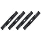 Set of (4) 17-7/8" Mulching Blades 742-04154 Fits Cub Cadet CC760ES, CC760