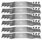 Qty 6: Commercial Mulching Blade Fits Cub Cadet Replaces 742-0677A