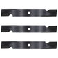 3PK Lawn Mower Blade Fits 52" Snapper Simplicity 1737252BM 1737252BZ 1737252BZYP