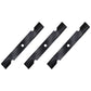3PK Lawn Mower Blade Fits 52" Snapper Simplicity 1737252BM 1737252BZ 1737252BZYP