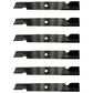 6 Pack Blades for Snapper 1737252BZ, 1737252BZYP, 1737252BM, 1737252MA, 13482
