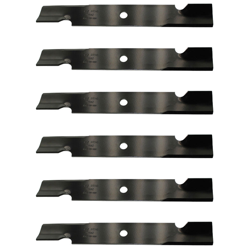 6PK Mower Blade for Snapper 1737252BZ, 1737252BZYP, 1737252BM, 1737252MA
