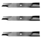 Set of 3 High Lift Mower Blades For Dixon Fits Husqvarna 539-112079 539112079 Ul