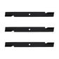 3 pk 72' Cut Zero Turn Mower Deck Blades for Scag Turf Tiger Cheetah 72'' Decks