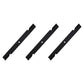 Set of 3 24 1/2" x 5/8" Mower Blades Fits Scag 482882 Velocity Deck