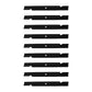 Qty 9: Lawn Mower Blade
 Fits Snapper Replaces 5022476S