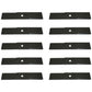 Qty 10: Edger Blades Fits Lesco Replaces 014222