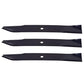 3 Blades for Gravely Dixon Lesco 50" 11234 11234P1 88616 8861651 8899300