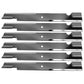 Qty 6: Medium-Lift Mower Blade Fits Ariens Replaces 08861600
