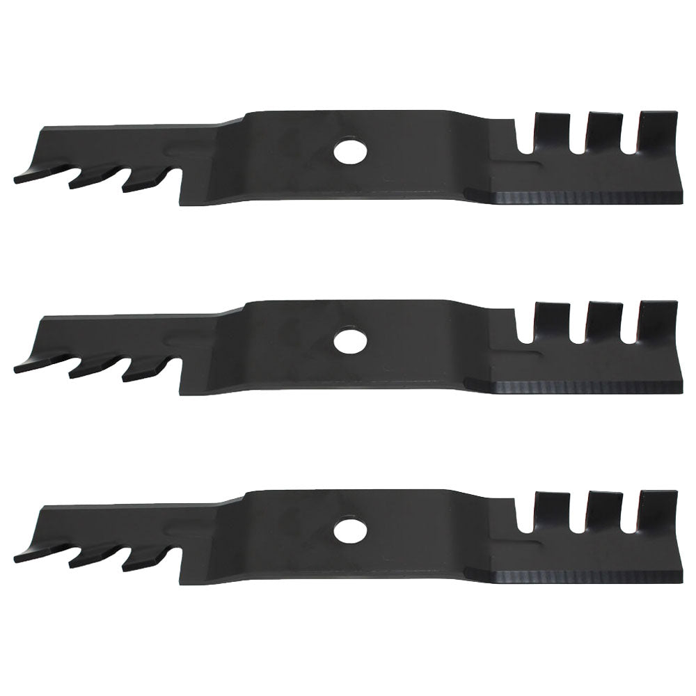 3 Mulching Blade Fits John Deere GT225 GT235 GT242 GT245 GT262 GT275 M115495 48"