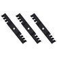 3 Pack Mulching Blades for M115495 Fits John Deere 48" Deck 240 265 325 345 445