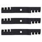Qty 3: Mulching Blades Fits John Deere Replaces M111522