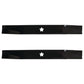 (2) New Aftermarket Blades 19" X 5 Point Star Heavy Duty Fits AYP/Roper/Sears