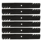 6PK 596347 G5 Mulching Fits Gator Blades 61" Fits Wright Stander 71440003 50170