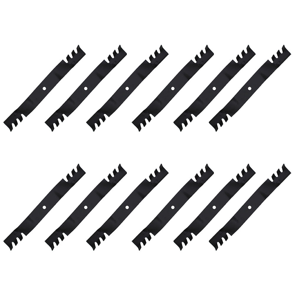 Qty. 12: Mulching Blade Fits Lesco Replaces 50170