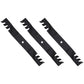 Pack of (3) Wavy Mulching Blades 21" x 5/8" Fits Numerous Makes & Models