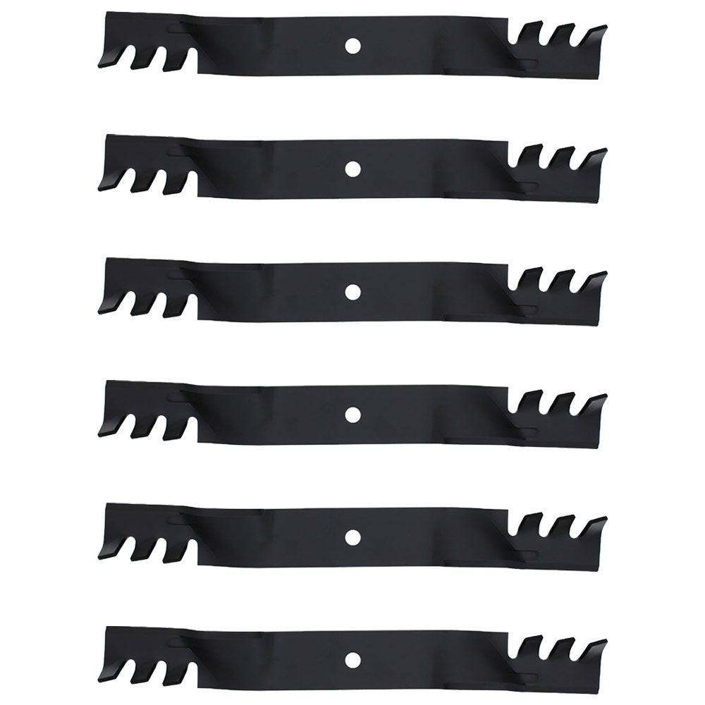 6 Pk Zero Turn Mower Deck Mulch Blades 61'' Fits Ferris IS2100Z IS3200Z IS700Z