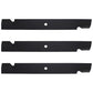 (3) New Heavy Duty 21" X 5/8" Lawn Mower Blades fits Bad Boy Zero-Turn Models