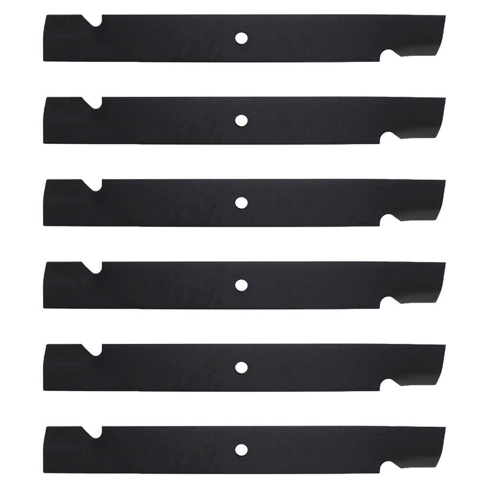 (6) Heavy Duty Lawn Mower Blades 038-6080-00 Fits Various Models 3 for 61" Cut