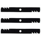 3 pk Blade for 60" Fits Kubota B7510 B7800 B3030 F2560E F3060 ZD21 ZD18