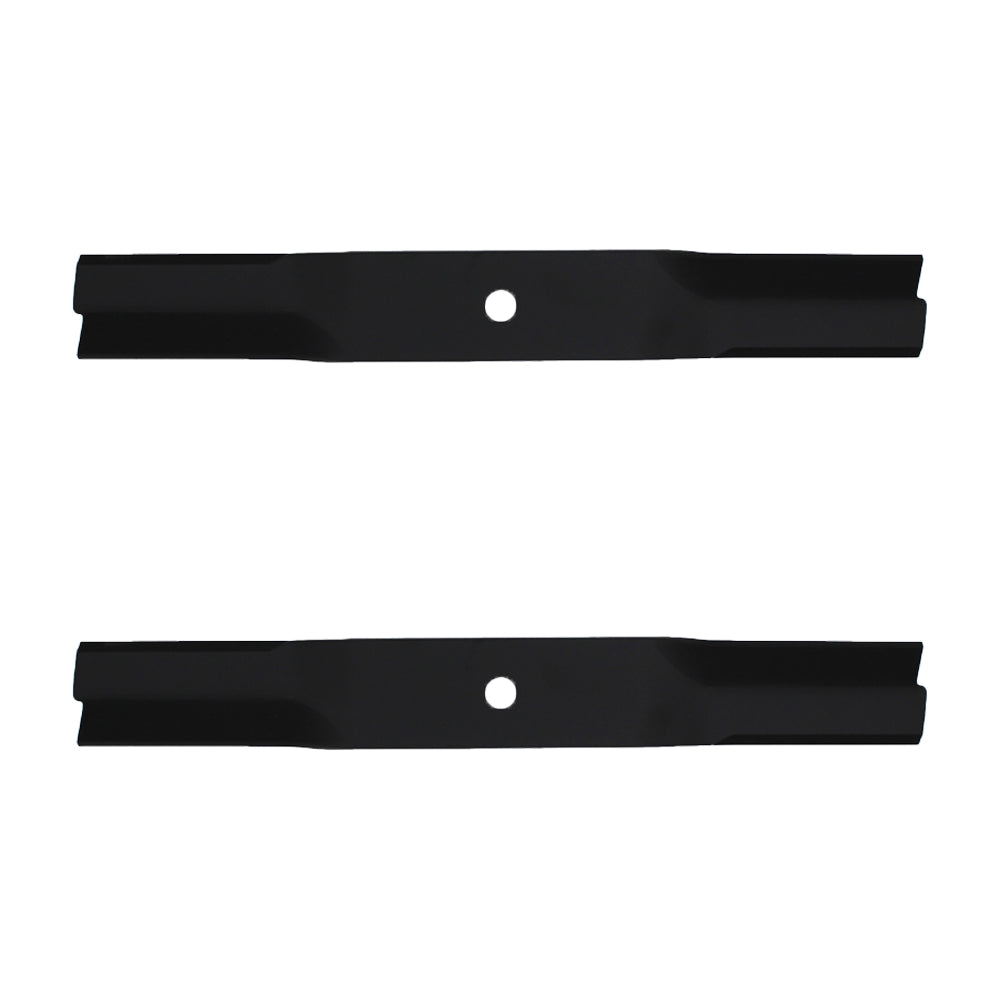 Two AM100946 Mower Blades 19-1/2" x 11/16" Low-Lift Fits John Deere GT242 LX172