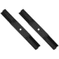 2PK 6011 Rotary Blades Compatible Wtih Fits John Deere M82408, AM-100946 E>1