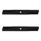 2PK 6011 Rotary Blades Compatible Wtih Fits John Deere M82408, AM-100946 E>1
