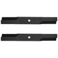 2PK 6011 Rotary Blades Compatible Wtih Fits John Deere M82408, AM-100946 E>1