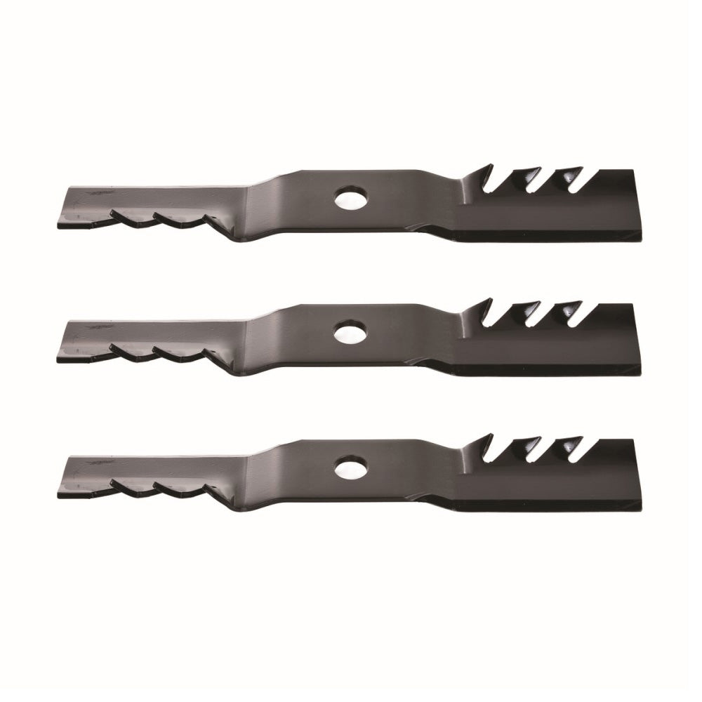 Qty 3: High Lift Mower Blade - Toothed Fits Cub Cadet Replaces 01005337