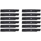 Qty 12: High Lift Mower Blade Fits Universal Products Replaces CC0362
