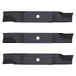 Qty 3: High Lift Mower Blade Fits Oregon Replaces 596-351