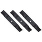 3PK High Lift Lawn Mower Blades for M54 54 Z-Force Fits Cub Cadet 942-04416