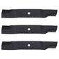 Qty 3: High Lift Mower Blade Fits Lesco Replaces 705337