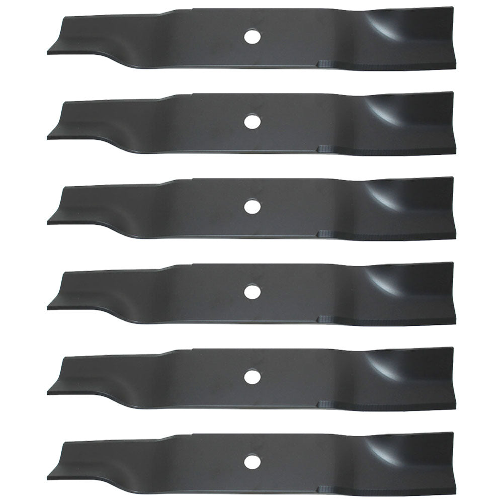 Qty 6: High Lift Mower Blade Fits Lesco Replaces 705337